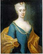 Louis de Silvestre Friederike Alexandrine Grafin von Moszinska oil painting reproduction